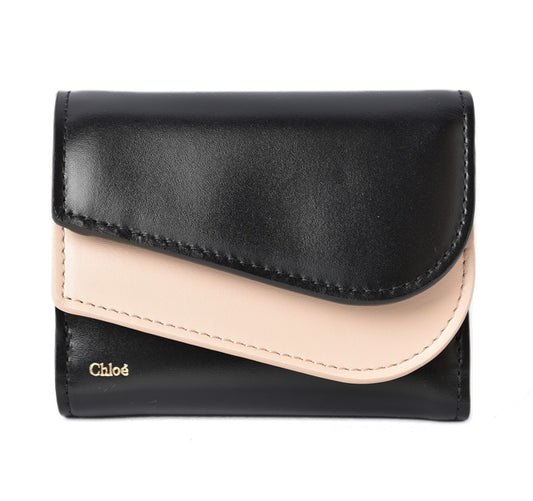 Chloe Mini Wallet KIKI Small Purse Black/Beige