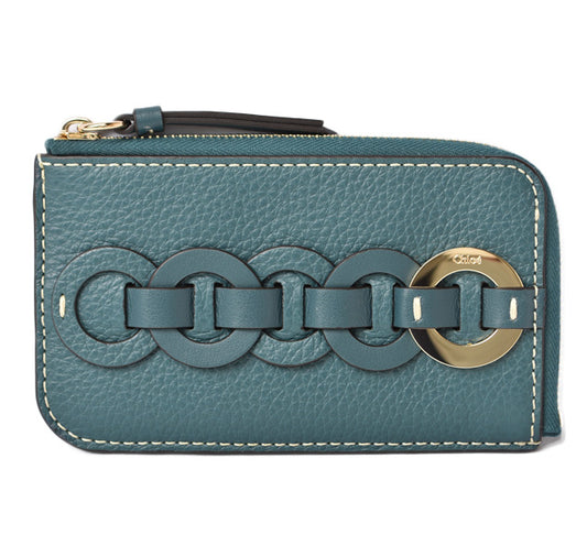 Chloe Leather Mini Wallet Coin Case DARRYL