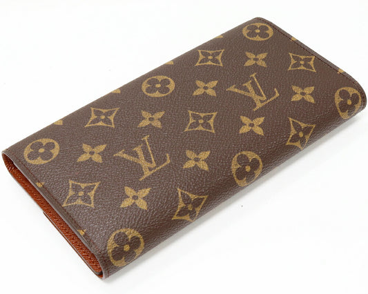 Louis Vuitton Monogram Trifold Long Wallet M61217