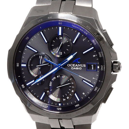 Casio Oceanus OCW-S5000B Men's Quartz Titanium