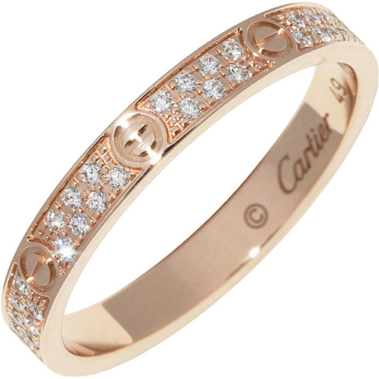 Cartier K18PG Diamond Ring B42181