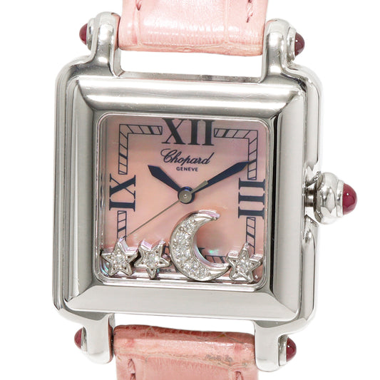 Chopard Happy Sport Moon & Star Square Quartz Watch