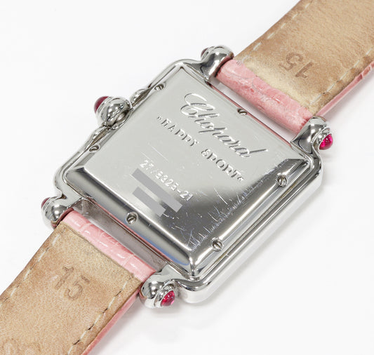 Chopard Happy Sport Moon & Star Square Quartz Watch