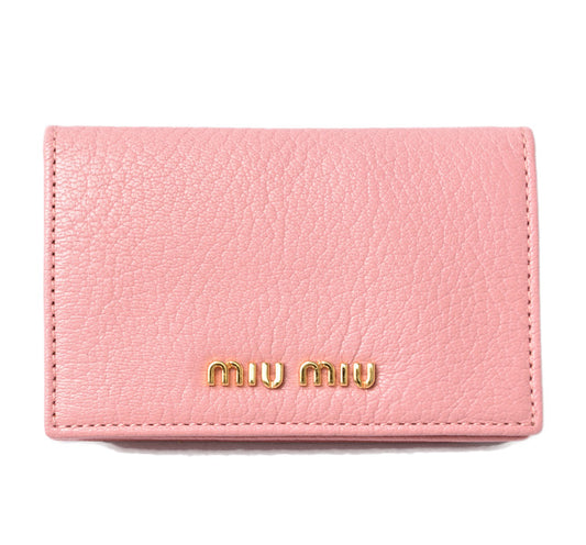 Miu Miu Card Case Coin Holder 5M1122