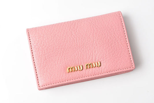 Miu Miu Card Case Coin Holder 5M1122