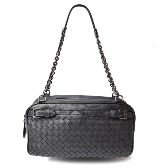 Bottega Veneta Leather Shoulder Chain Bag