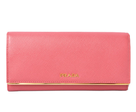 Prada Saffiano Long Wallet 1M1132