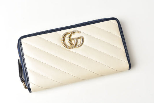 Gucci GG Marmont Quilted Leather Wallet