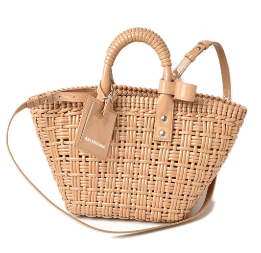 Balenciaga Basket Bag Bistro XS Beige