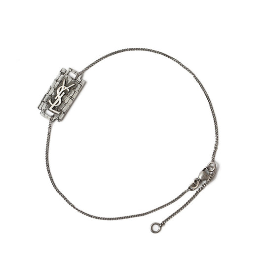 Yves Saint Laurent Vintage Silver Bangle Bracelet