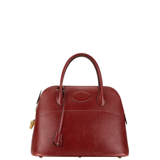 Hermes Bolide 31 Handbag Bordeaux Calf