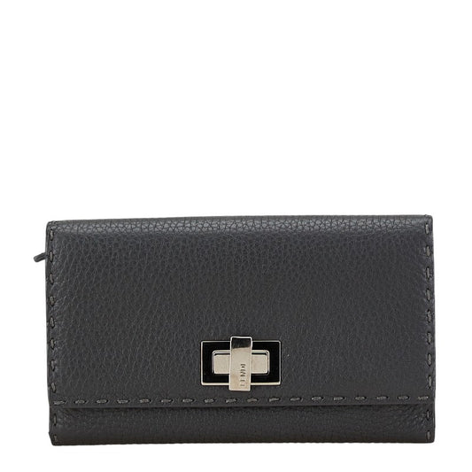 Fendi Peekaboo Leather Long Wallet 8M0308