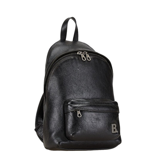 Balenciaga Leather B Logo Backpack 580026