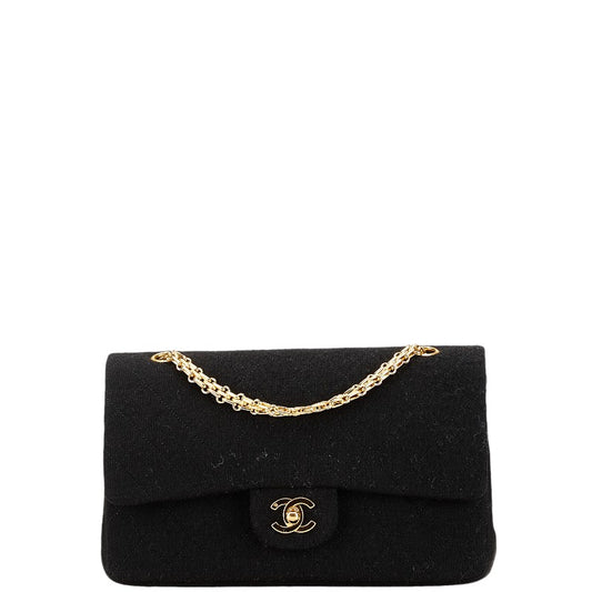 Chanel Matelasse Double Flap Chain Shoulder Bag