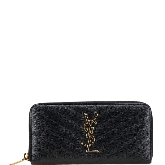 Yves Saint Laurent Cassandra Leather Wallet