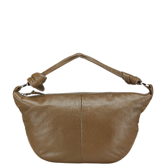 Loewe Leather Anagram Hobo Shoulder Bag