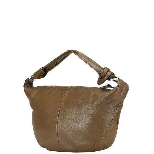 Loewe Leather Anagram Hobo Shoulder Bag