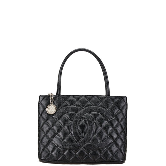 Chanel Caviar Skin Matelasse Tote Bag