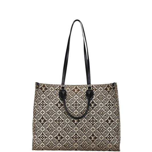 Louis Vuitton OnTheGo GM Tote Bag Canvas Leather