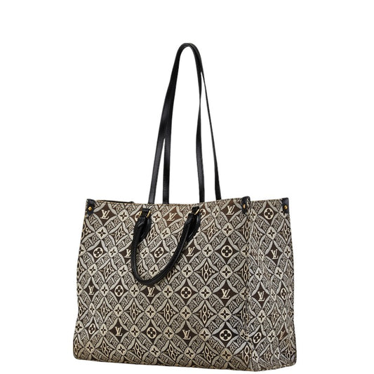 Louis Vuitton OnTheGo GM Tote Bag Canvas Leather