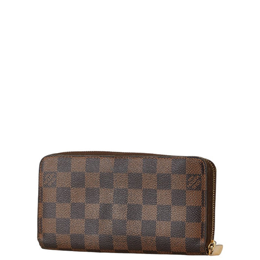 Louis Vuitton Damier Zippy Wallet Brown N41661