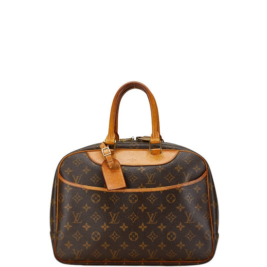 Louis Vuitton Monogram Doeville Handbag Brown