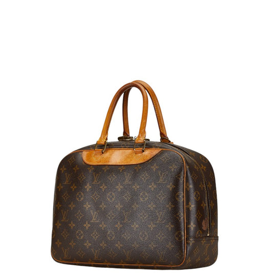 Louis Vuitton Monogram Doeville Handbag Brown