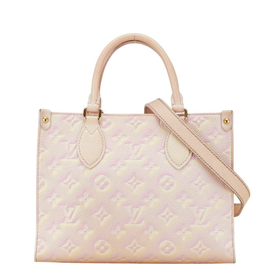 Louis Vuitton OnTheGo PM Leather Handbag M46168