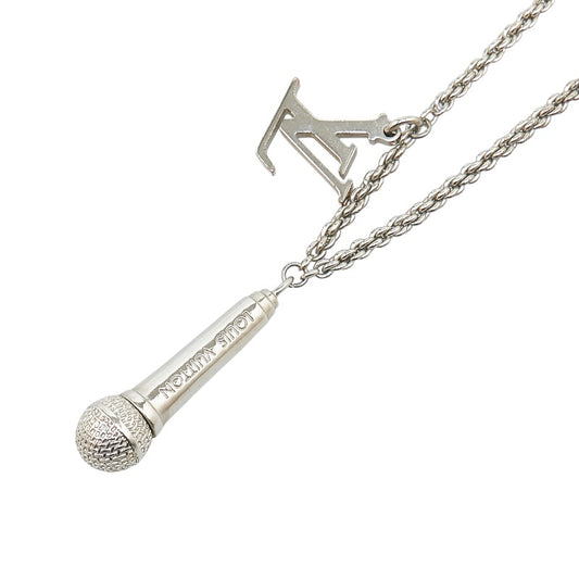 Louis Vuitton Pendant DJ Microphone Necklace M69458