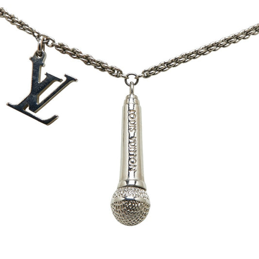 Louis Vuitton Pendant DJ Microphone Necklace M69458