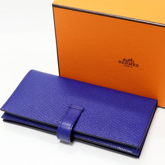 Hermes Chevre Bearn Souffle Long Wallet