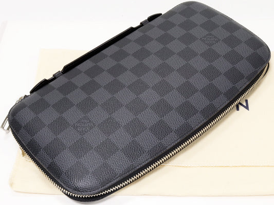 Louis Vuitton Damier Graphite Long Wallet N48255