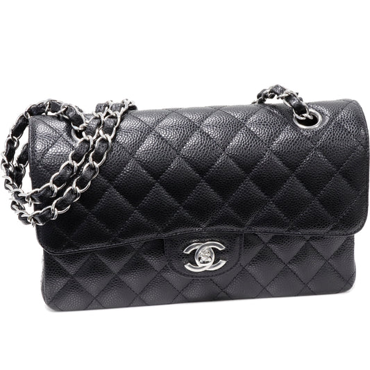 Chanel Matelasse 23 Classic Small Handbag Black