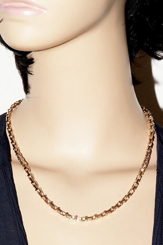 Tiffany & Co K18PG Chain Necklace