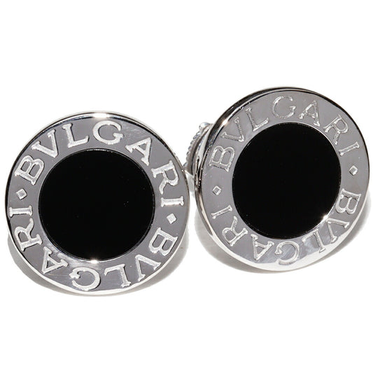 Bvlgari Onyx K18WG Earrings