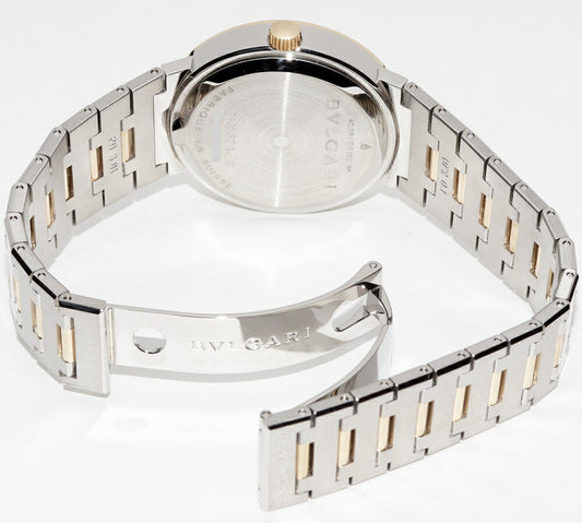 Bvlgari BB33SG Automatic Watch Stainless Steel Yellow Gold