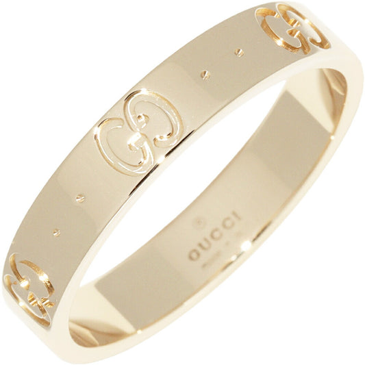 Gucci K18YG Icon Ring #18