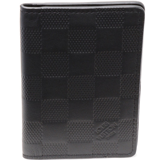 Louis Vuitton Leather Card Case Organizer N63197