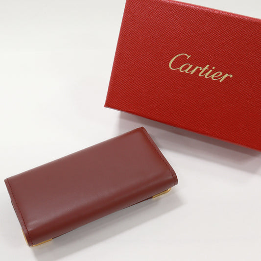 Cartier 4 Key Case Must Line Bordeaux