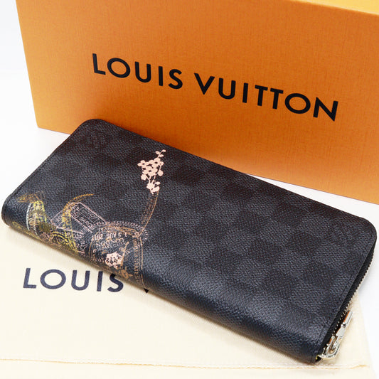 Louis Vuitton Damier Graphite Zippy Wallet N64606