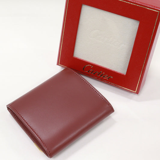 Cartier Coin Case Must Line Bordeaux