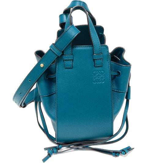 Loewe Mini Hammock Drawstring Bag Blue