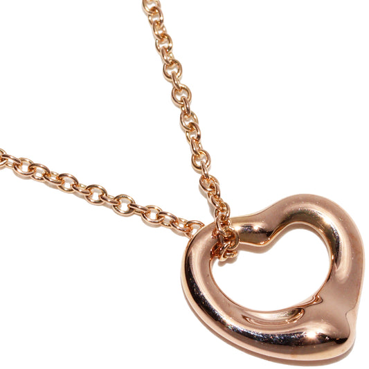 Tiffany & Co Elsa Peretti Open Heart Necklace