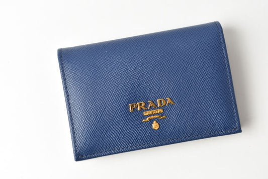 Prada Saffiano Metal Card Case 1M0945