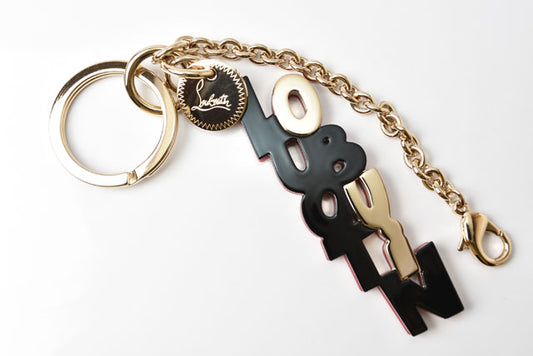 Christian Louboutin Metal Keyring Charm