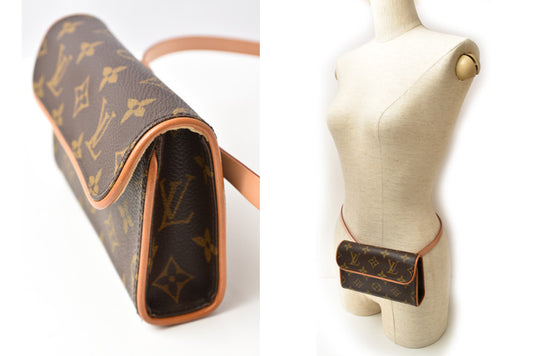 Louis Vuitton Monogram Pochette Florentine Waist Bag M51855