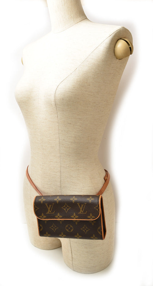 Louis Vuitton Monogram Pochette Florentine Waist Bag