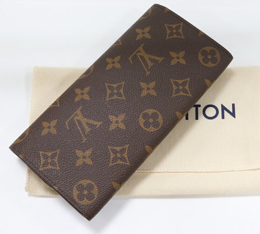 Louis Vuitton Monogram Canvas Long Wallet M60697