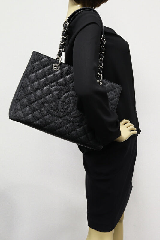 Chanel Caviar Skin Tote Bag A50995