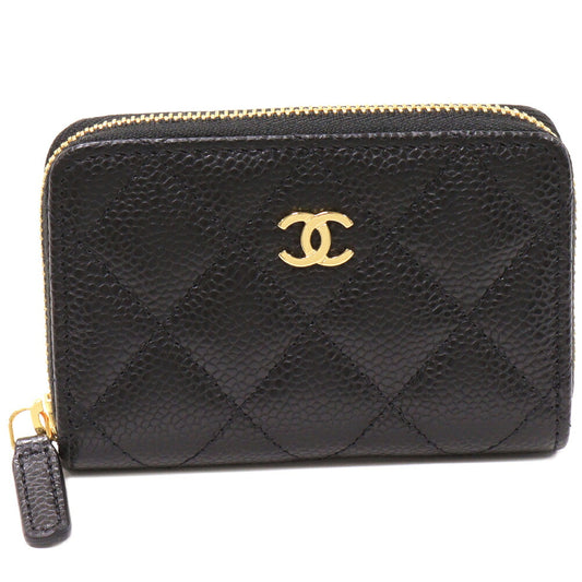 Chanel Caviar Coin Case Classic Zip AP0216